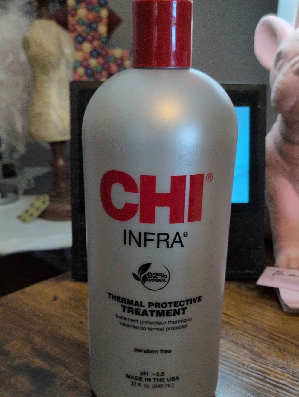 CHI Infra Thermal Protective Treatment - Silver & Red Bottle